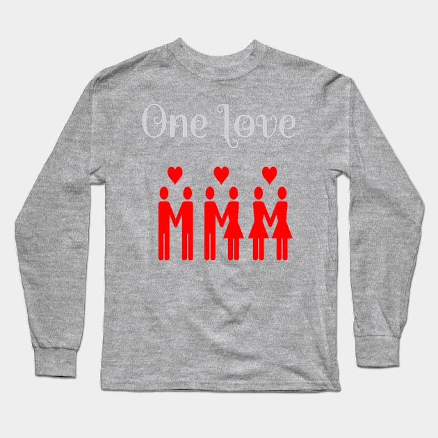 Gay Love Equal Love Long Sleeve T-Shirt by Mommag9521